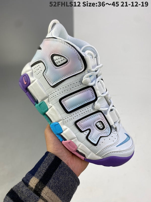 Air More Uptempo Air Classique Polyvalent Chaussure Basketball Série AIR