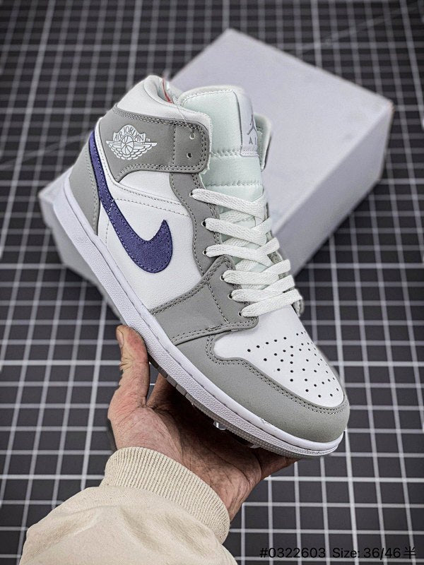 Air Jordan 1 Mid SE"Wheat Desert Ochre"AJ1 Mid Classique Rétro Casual Sport Chaussure Basketball