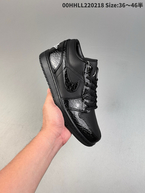 Air Jordan 1 Low "Black Croc" Low HJ7743-010