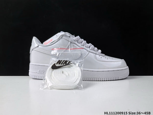 glossy surface AIR FORCE 1’07 Low Versatile Casual Sports Skateboard Shoe CW2288-111