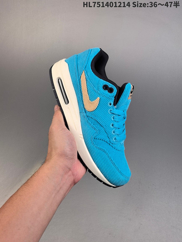 Patta x Air Max 1 "Monarch" Retro Casual Running Shoe