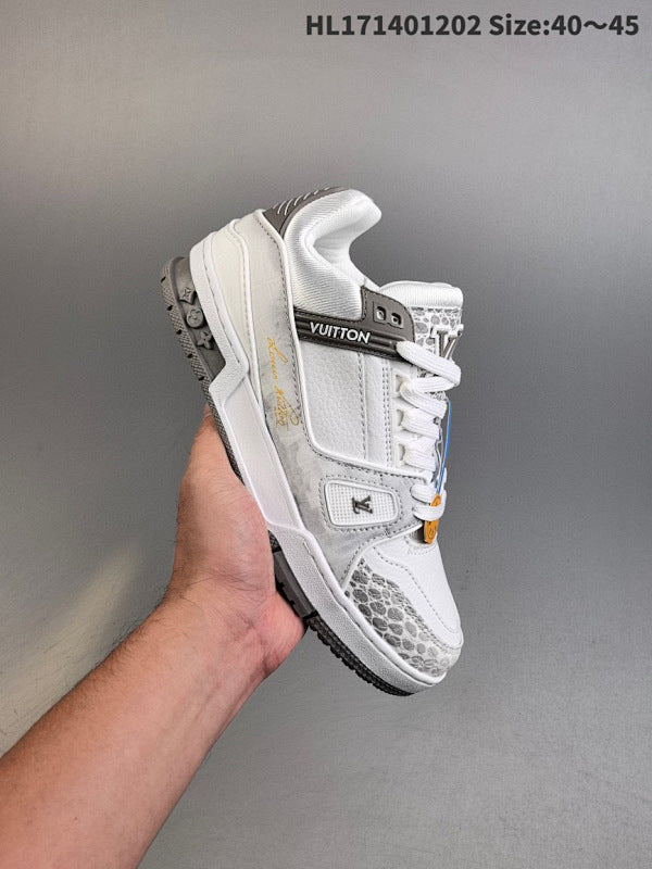 L-- Trainer Sneaker Low Casual Sport Polyvalent Chaussure Skateboard