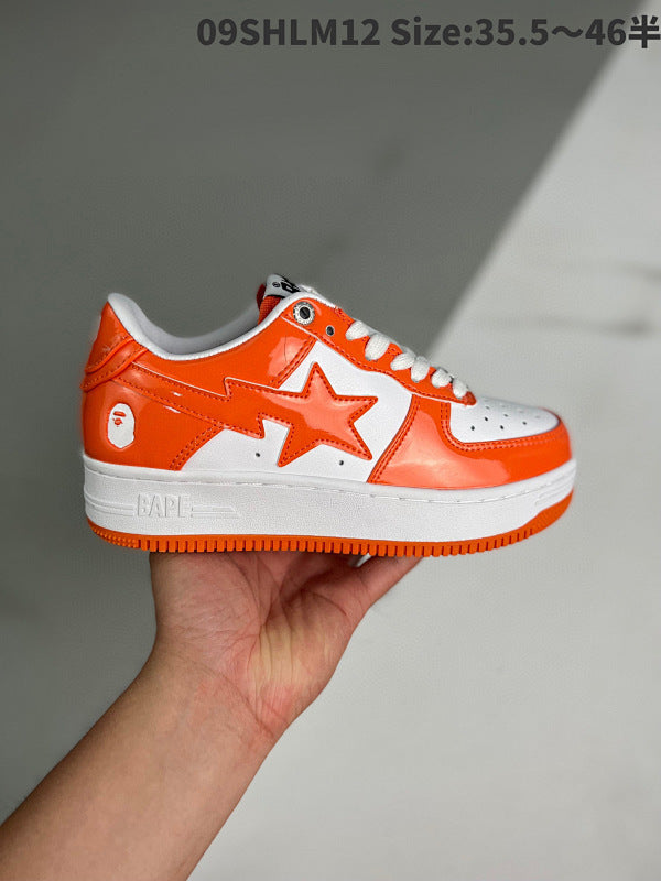 A Bathing Ape BAPE Sk8 Sta Low SK8 Series Low Casual Sport Skateboard Shoe"