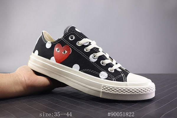 ✅ # PU ❗ 1970S CDG PLAY x 157249C Skateboard Shoe 35 36 36.5 37 3