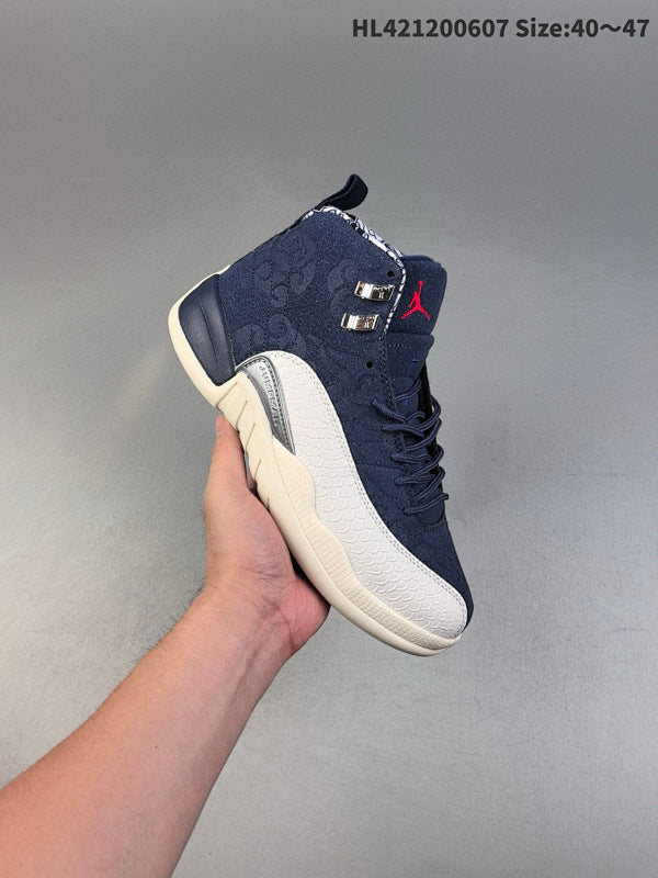 Air Jordan 12 Retro AJ12 Retro Casual Basketball Shoe BV8017 445