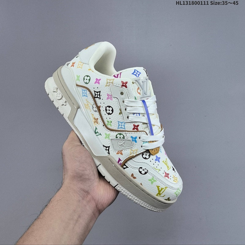 L---- Trainer Sneaker Low Casual Versatile Skateboard Shoe