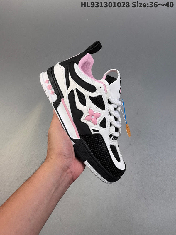 L--- Vu Trainer Sneaker Low Casual Sport Polyvalent Chaussure Skateboard
