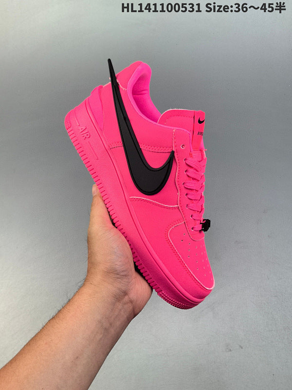 Ambush x Nk Air Force 1‘07 Low "Phantom" Collaboration Low Casual Skateboard Shoe: DV3464-100