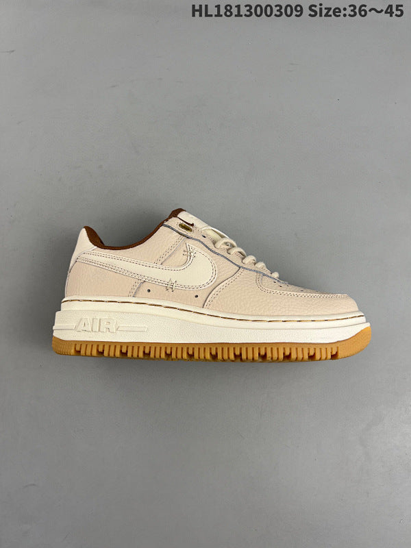 NK Air Force 1 Low Luxe Antidérapant Low Polyvalent Casual Sport Chaussure Skateboard DB4109
