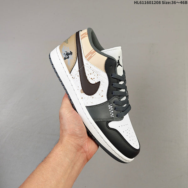 Air Jordan 1 Low "Iron Grey" Low 553558-152