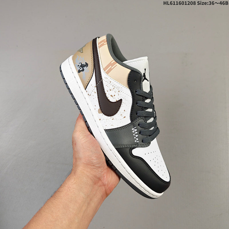 Air Jordan 1 Low "Iron Grey" Low 553558-152