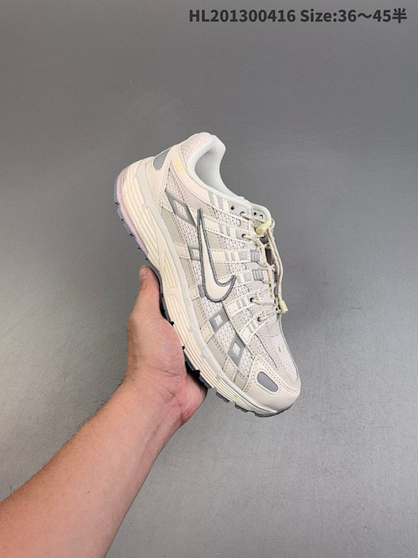 P-6000 "Metallic Silver" Retro Low Casual Sport Comfort " HJ7284