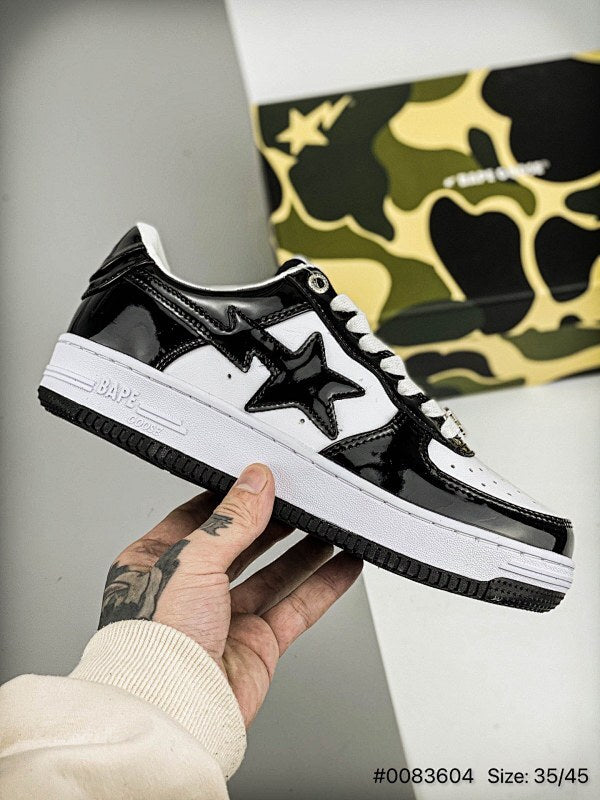 A Bathing Ape BAPE SK8 Sta Low SK8 Series Low Casual Sport Skateboard Shoe BAPE SK8 STA