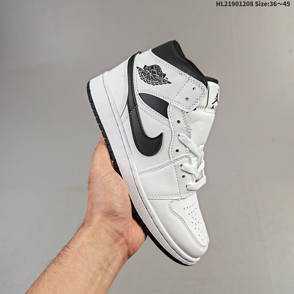 Air Jordan 1 Retro Mid AJ1 Mid Classic Retro Casual Sport Basketball Shoe:DO7440-821