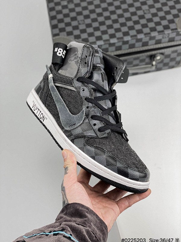 Air Jordan 1 Low AJ1 WH LV 1 High Retro Casual Sport Basketball Shoe Air Jordan Air Jordan