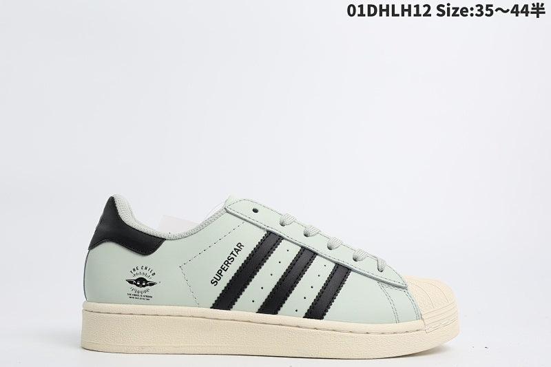 REAL LEATHER Superstar II Classique Polyvalent Chaussure Skateboard