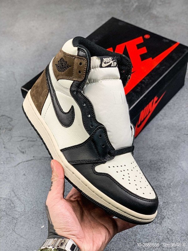 Air Jordan 1 Retro High Og “Bred Toe” Classic High Versatile Casual Sport Skateboard Shoe