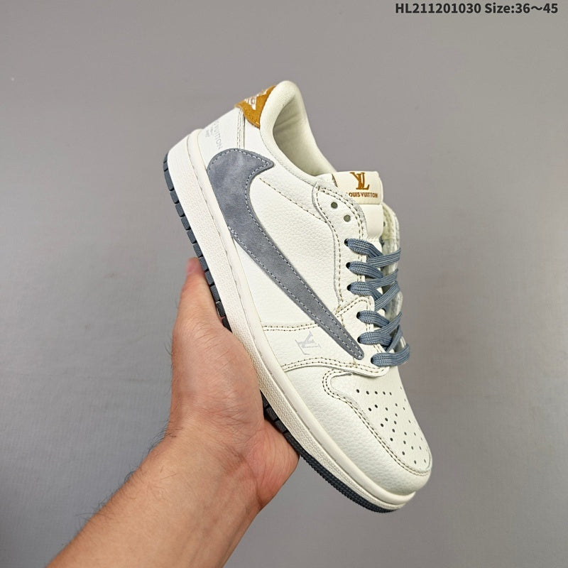 Air Jordan 1 x Travis Scott AJ1 Reverse Swoosh ‘DIY’ :XY2688-103EUR SIZE: