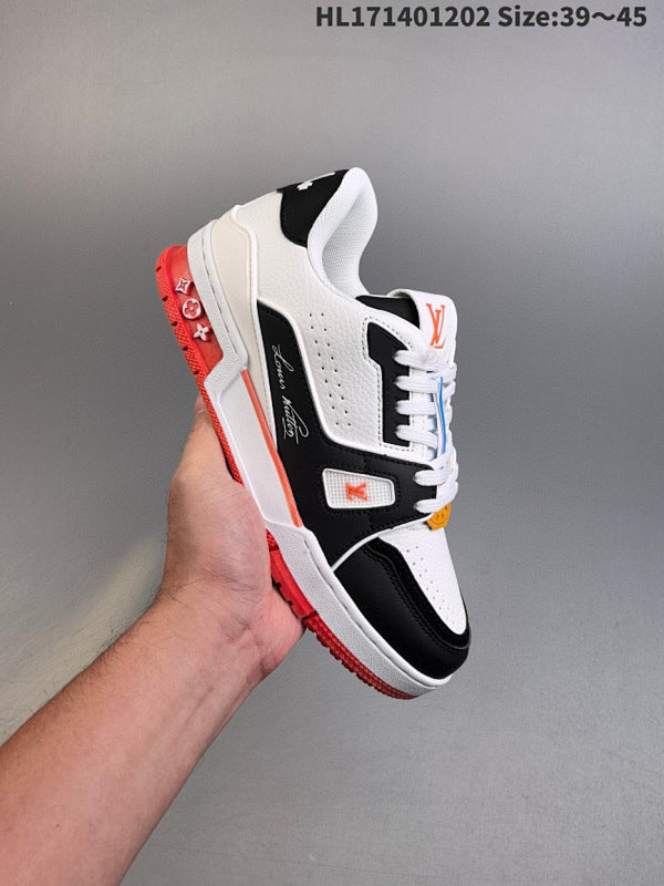 L-- Trainer Sneaker Low Casual Sport Polyvalent Chaussure Skateboard
