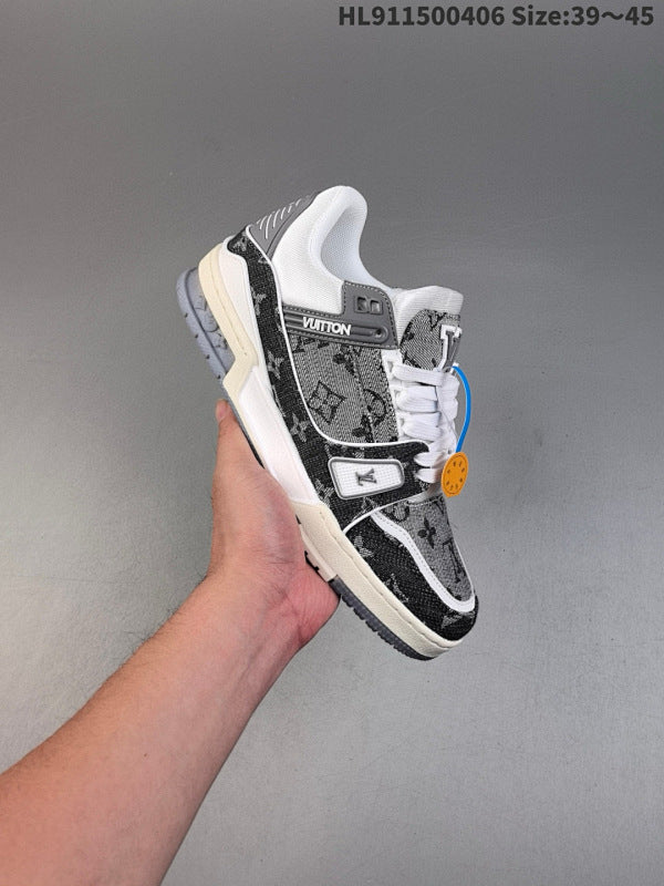 L---- Trainer Sneaker Low Casual Sport Polyvalent Chaussure Skateboard
