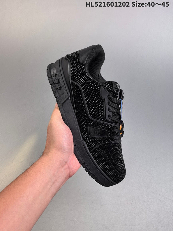 L--- Trainer Sneaker Low Casual Sport Versatile Skateboard Shoe