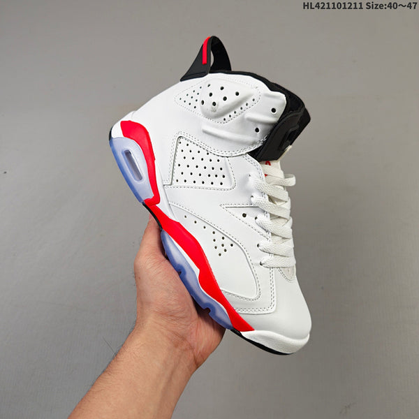 Air Jordan 6 Retro "Infrared White" High 384664-123
