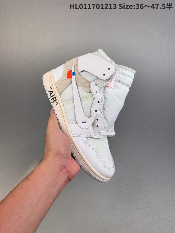 OFF-WHITE x Air Jordan 1 Retro High OG "UNC" High Collaboration SIZE: