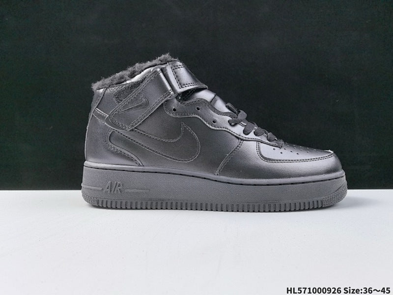 fleece-lined AIR FORCE 1'07 High Versatile Casual Sport Skateboard Shoe