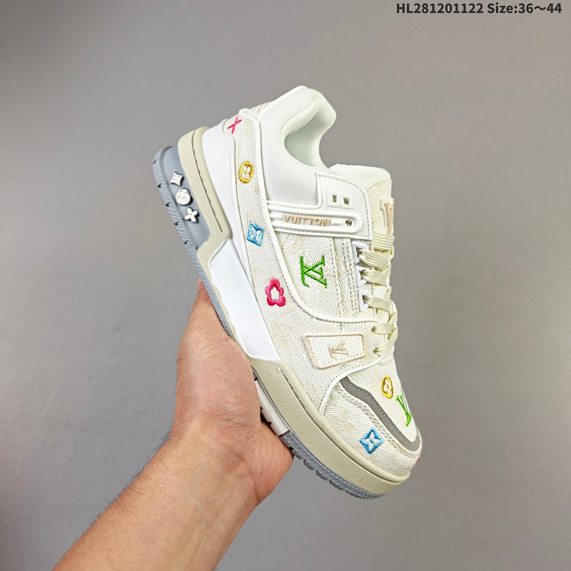 L---- Trainer Sneaker Low Casual Versatile Skateboard Shoe