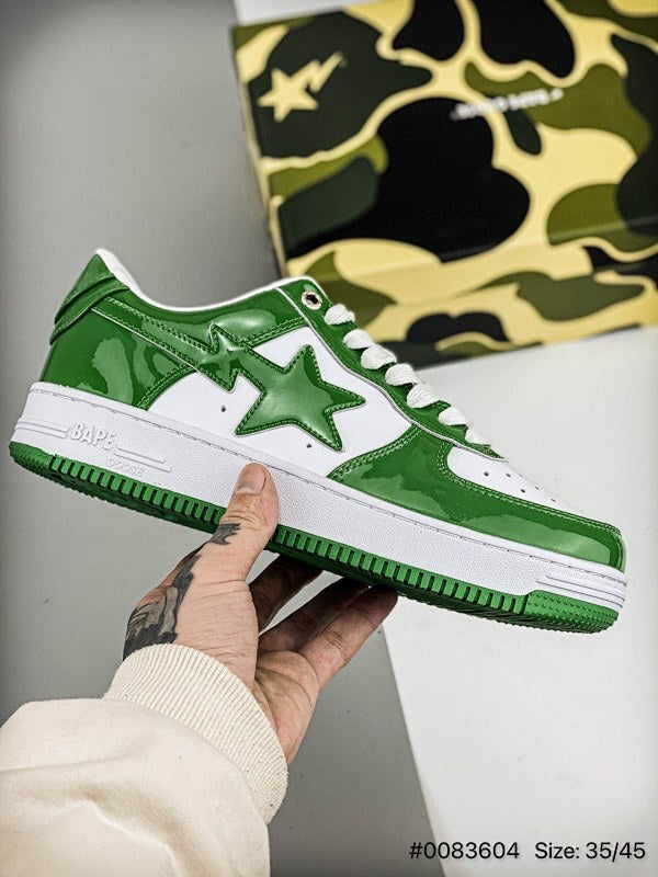 A Bathing Ape BAPE SK8 Sta Low SK8 Series Low Casual Sport Skateboard Shoe BAPE SK8 STA