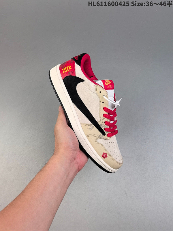 Fragment x Travis Scott x Édition Limitée Air Jordan 1 Low Collaboration DM7866 077