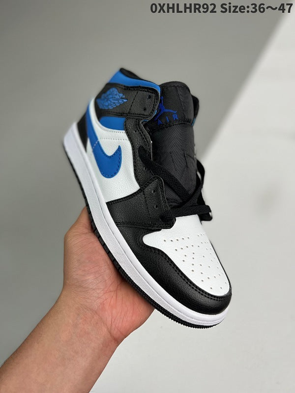 Air Jordan 1 Mid Classic Retro Casual Sport Basketball Shoe 554724-116