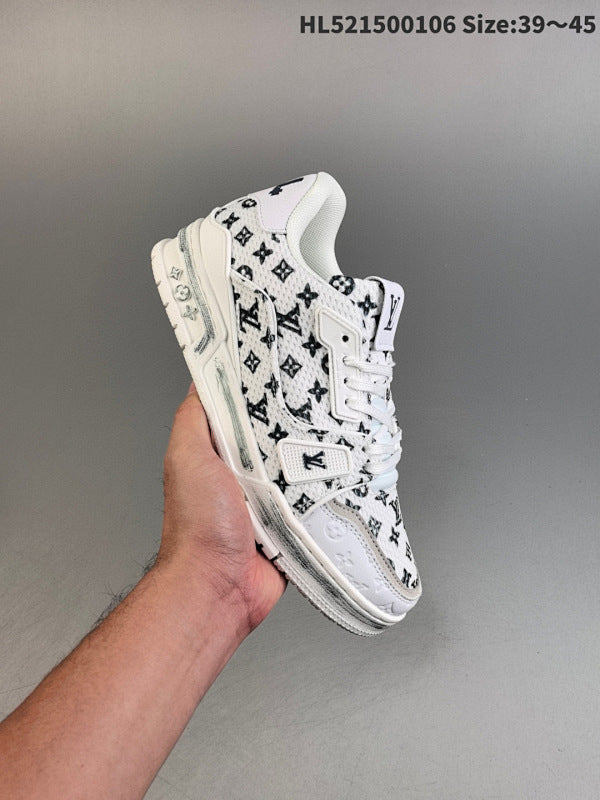 L---- Trainer Sneaker Low Casual Versatile Skateboard Shoe