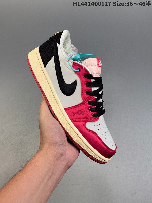 Trophy Room x Air Jordan 1 Low OG Full Packaging Revealed FN0432-100