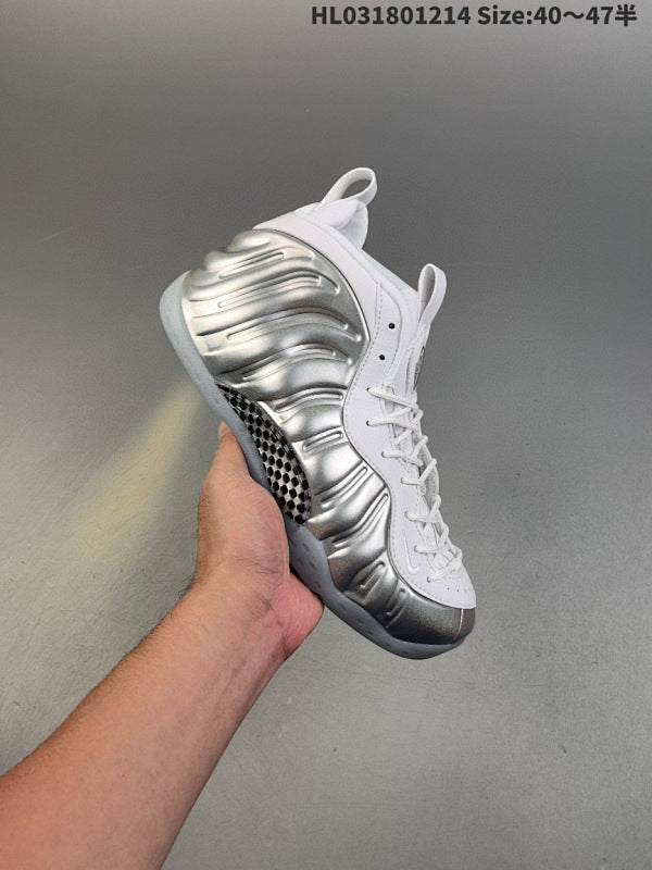 Foamposite One Mid Retro Basketball Shoe: AA3963-100