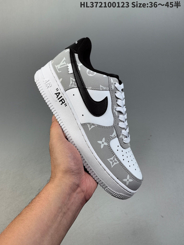L--- x NK Air Force 1'07 Collaboration EUR SIZE:36-45 Grey Black