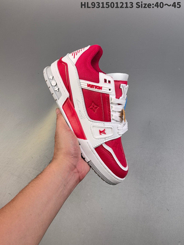 L--- Trainer Sneaker Low Casual Sport Versatile Skateboard Shoe