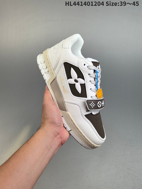 L--- Trainer Sneaker Low Casual Sport Versatile Skateboard Shoe