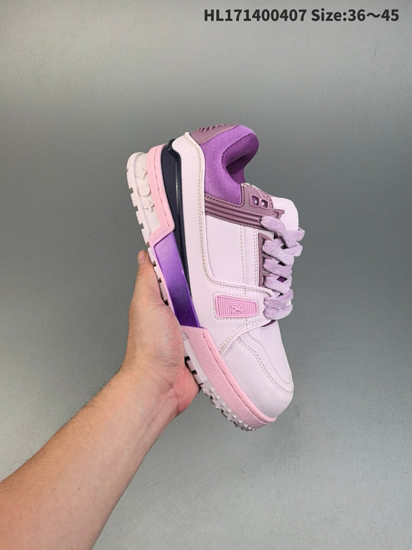 L---- Trainer Sneaker Low Casual Versatile Skateboard Shoe