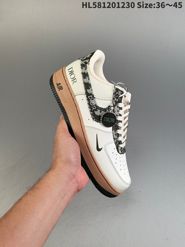 Air Force 1'07 Low Versatile Casual Sport Skateboard Shoe D-