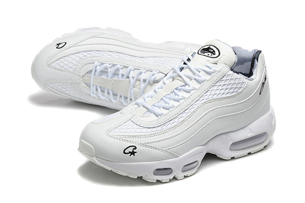 The Corteiz x Air Max 95 White with Black 1895-501