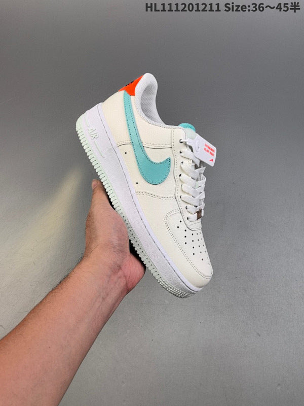 Air Force 1'07 Low Versatile Casual Sport Skateboard Shoe HM3728-131