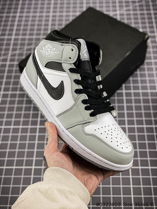 Air Jordan 1 Mid SE "Wheat Desert Ochre" AJ1 Mid Classic Retro Casual Sports Basketball Shoe