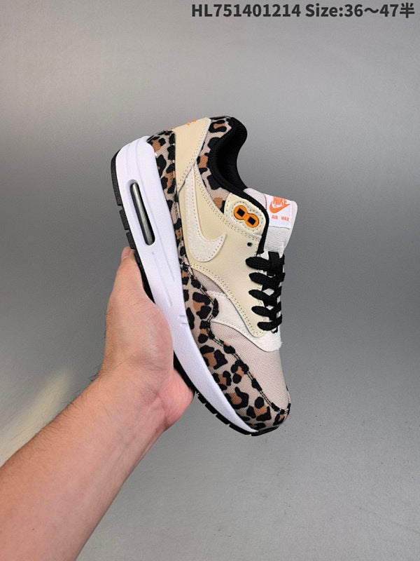 Patta x Air Max 1 "Monarch" Retro Casual Running Shoe