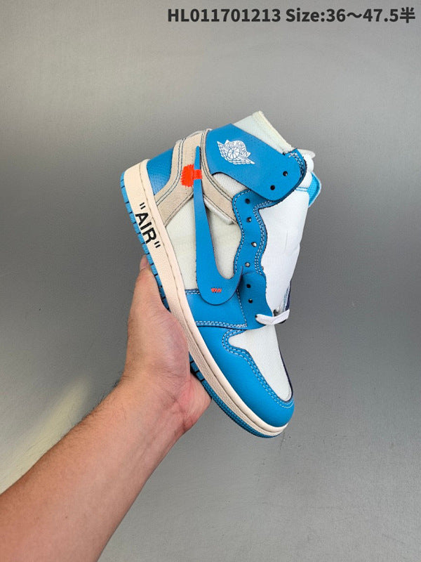 OFF-WHITE x Air Jordan 1 Retro High OG "UNC" High Collaboration