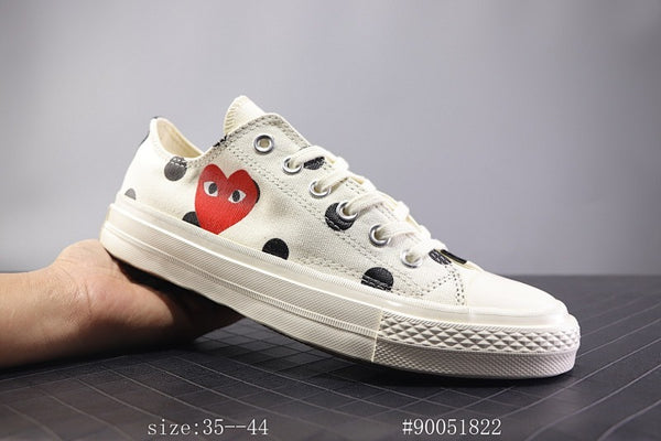 ✅ # PU ❗ 1970S CDG PLAY x 157249C Skateboard Shoe 35 36 36.5 37 3
