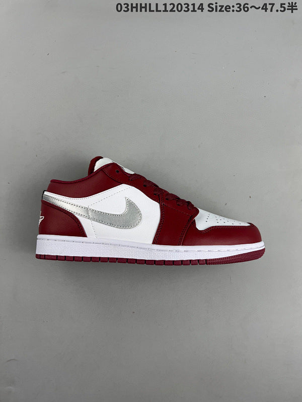 Air Jordan 1 Low "Bordeaux" Low AJ1 1 aj1 1 36-47.5