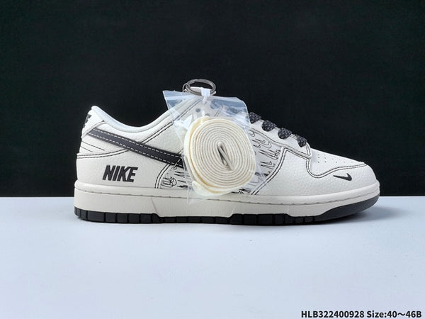 Dunk Low Retro ‘DIY ’ Low Casual Sports Skateboarding Shoe: BB0528-109