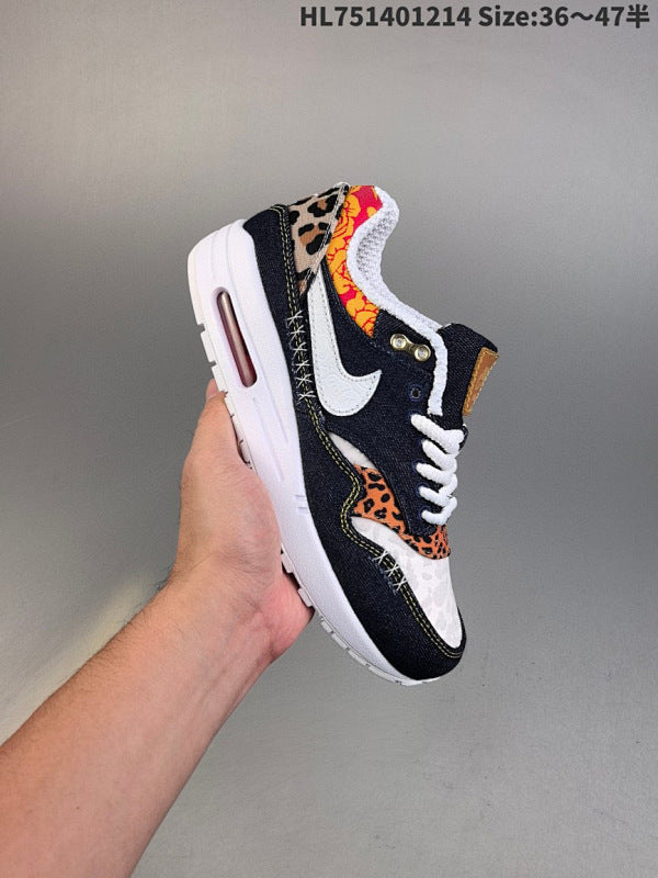 Patta x Air Max 1 "Monarch" Retro Casual Running Shoe